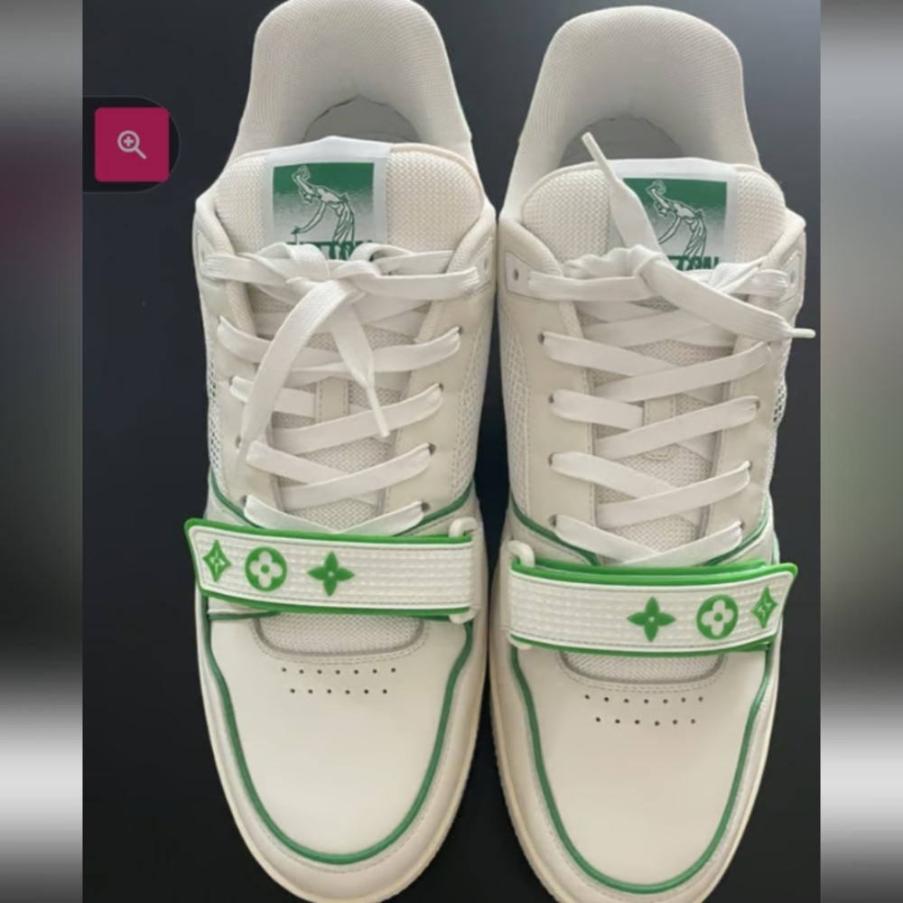 LV TRAINER LEATHER LOW TRAINERS Louis Vuitton